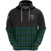 Stewart Hunting Modern Clan Half Of Tartan Hoodie